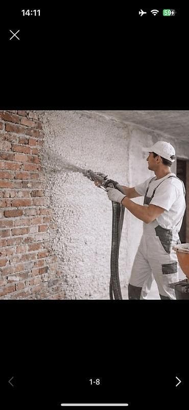 короед штукатурка: Механизированная штукатурка стен и потолков - Выполняем нанесение — 1