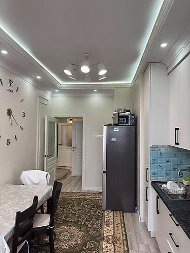 Квартиры: 2 комнаты, 63 м², Элитка, Джал мкр (в т.ч. Верхний, Нижний, Средний) Элитка, 10 этаж, Евроремонт — 7