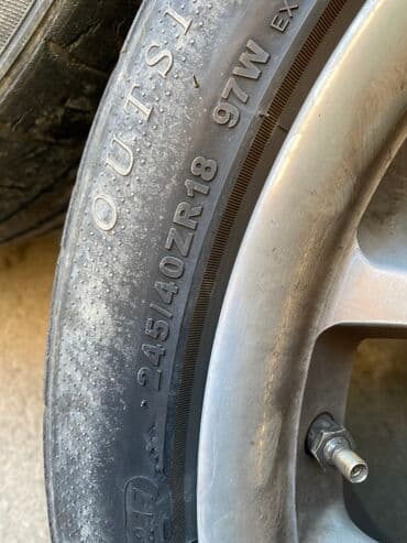 18 разноширокие: Литые Диски R 18 Brabus, Комплект, отверстий - 5, Б/у — 7