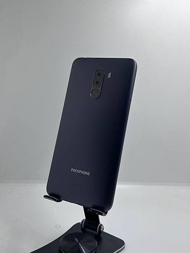 iphone xc: Poco Pocophone F1, Б/у, 128 ГБ, цвет - Черный, 2 SIM — 3