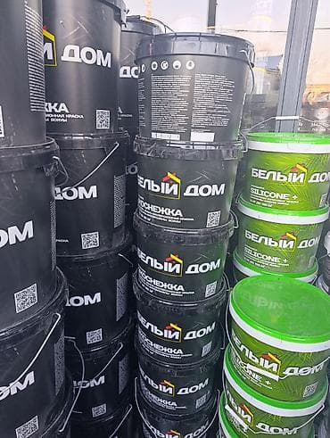 титана: Моющаяся акриловая краска «Экоснежка» БЕЛЫЙ ДОМ.Супермоющаяся — 3