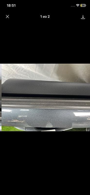 14: Стекло двери переднее левое для Hyundai Kona OS (первое поколение) — 2