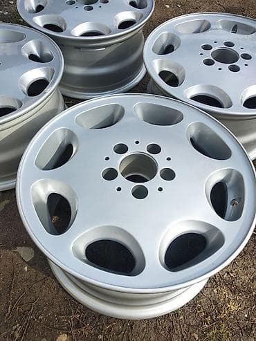 ra 6: Литые Диски R 16 Mercedes-Benz, Комплект, отверстий - 5, Б/у — 2