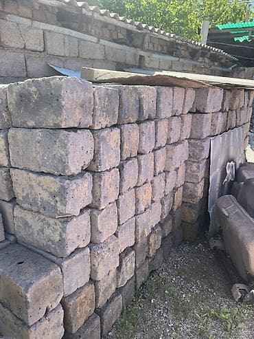 шлакоблоки: Шлакоблок бекер жуктоп алып кеткиле тез Арада чалыныз 300 штуктан коп — 2