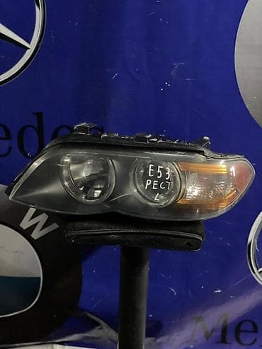 x5 e53: Передняя левая фара BMW 2005 г., Б/у, Оригинал, Япония — 1