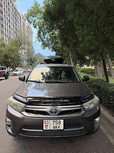 малинкий машина: Toyota Highlander: 2010 г., 3.5 л, Автомат, Гибрид, Внедорожник — 1