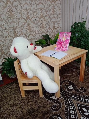 детские скамейки: Комплект детского стола и стула — 4