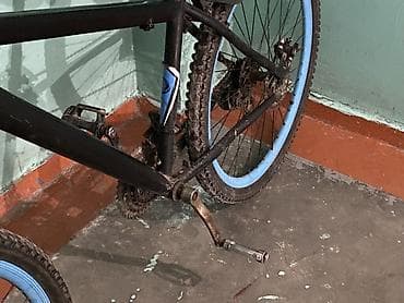 26 колеса: Городской велосипед 26 - Колеса: 26", двойные обода светло‑голубого — 2