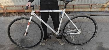 Книги и журналы: Городской фикс-байк - Лёгкая стальная рама и вилка, окраска белая с — 7