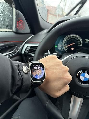 титаны на спринтер: Продаю Apple Watch Ultra 1, титановый корпус 49 мм с плоским — 4