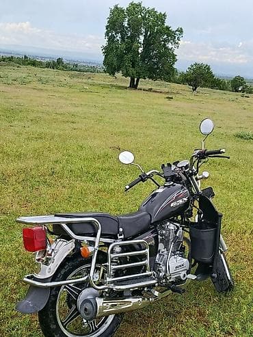 мотоцикл с документами: Классический мотоцикл Suzuki, 200 куб. см, Бензин, Взрослый, Новый — 3