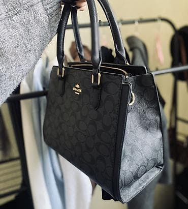 Сумки: Классическая сумка, Coach, Материал: Комбинированный материал, Жёсткая конструкция, Женские, Новый — 2