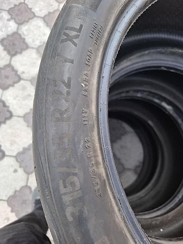 31535r22: Шины 315 / 35 / R 22, Лето, Б/у, Комплект, Внедорожные (АТ/МТ), Continental — 4