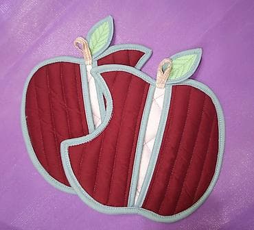 салфетки ручной работы: Кухонные прихватки ручной работы - Формы и дизайны: квадратные — 2