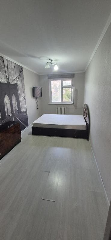 flat osh: 3 комнаты, 58 м², 6 мкр 104 серия, 4 этаж, Свежий ремонт — 5