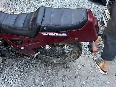 Мотоцикл Suzuki (классика 90‑х), бордовый. Характеристики и — 4