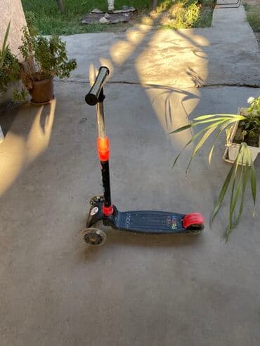 вилка на самокат: Детский самокат, Трёхколёсный — 2