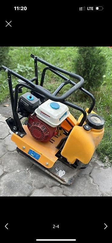 Сантехника: Виброплита бензиновая для уплотнения грунта и тротуарной плитки — 2