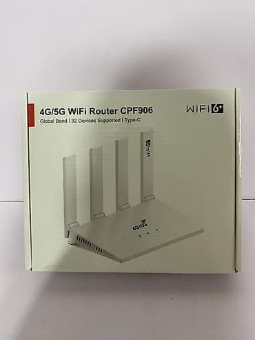 4G/5G Wi‑Fi маршрутизатор CPF906 (Wi‑Fi 6+) Основные возможности: -