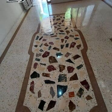 кара балта палас: Мозаичные полы терраццо, бетонные полы терраццо, terrazzo floor — 12