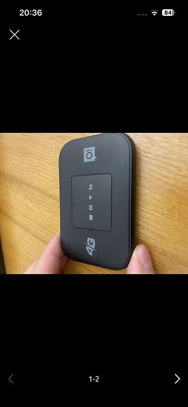 4G портативный Wi‑Fi роутер (мобильная точка доступа) - Поддержка 4G