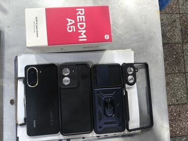 телефон редии: Redmi, Redmi 5A, Новый, 64 ГБ, цвет - Черный, 2 SIM — 4