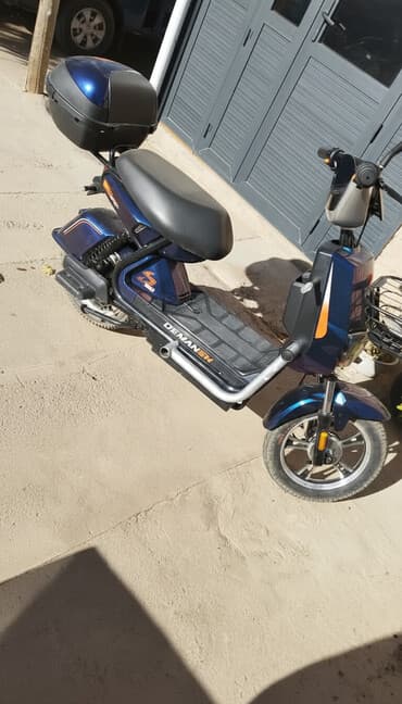 макс скутер: Электроскутер Deman SH (на фото) - Компактный городской электроскутер — 1