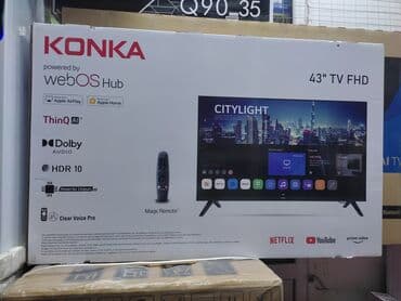 hub: Телевизоры konka 43 webos hub 110 см диагональ, гарантия 3 года — 1