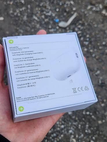 цена проводных наушников на айфон: AirPods pro 🎧 Стоимость 550 сом 💰 Отличный звук за свой бюджет 🔊✨ — 2