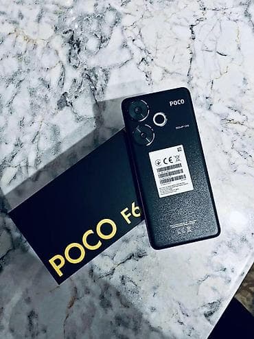 продам модем: Poco F6, Б/у, 256 ГБ, цвет - Черный, 1 SIM — 1