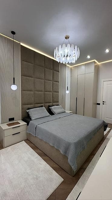 8: 2 комнаты, 67 м², Асанбай мкр Элитка, 8 этаж, Дизайнерский ремонт — 3