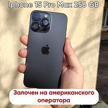 IPhone 15 Pro Max, Б/у, 256 ГБ, 100 %