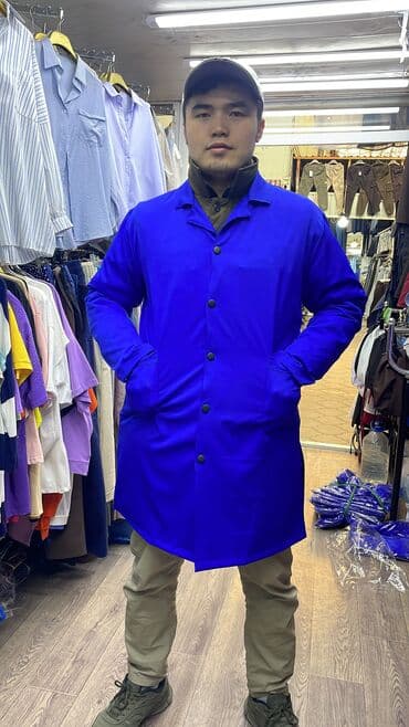 комбинезон для мужчин: Рабочий халаты — 4