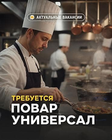 работа повар каракол: Вакансия: повар горячего цеха / повар-универсал (европейская кухня) — 3