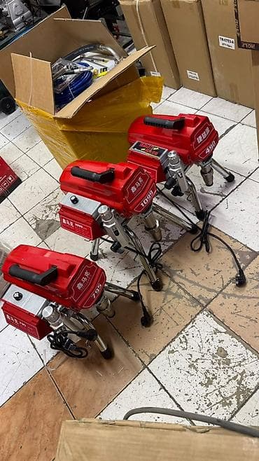 Безвоздушный окрасочный аппарат Риостат PT-795C (электрический) lalafo.kg да Безвоздушный окрасочный аппарат Риостат PT-795C (электрический)