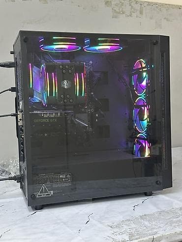 аудио: Игровой ПК с подсветкой RGB Комплектация и особенности: - Видеокарта — 1