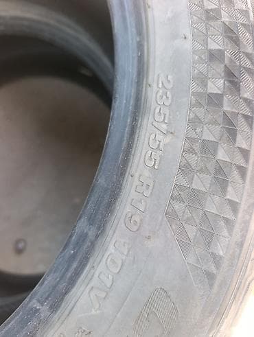 kumho: Шины 235 / 55 / R 19, Лето, Б/у, Пара, Легковые, Корея, Kumho — 3