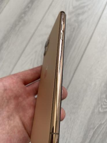 iphone d: IPhone 11 Pro Max, Б/у, 256 ГБ, Золотой, Коробка, 74 % — 2