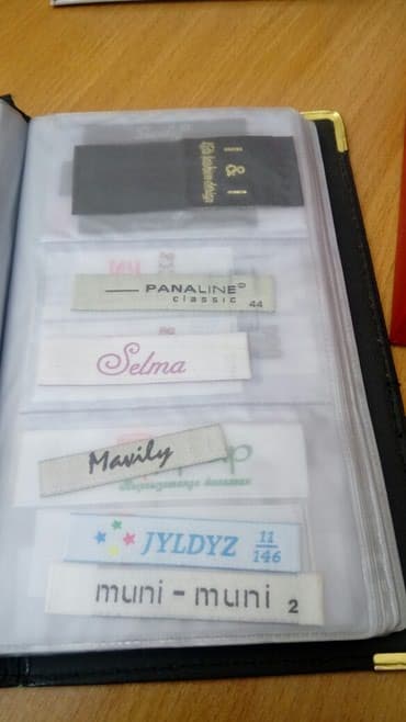 наклейка реклама: Этикетки на одежду . Изготовление: ярлыки, бирки, лейблы, этикетки — 7