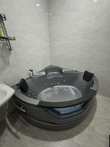 засыпка пола: Джакузи, Угловая, Акрил — 1