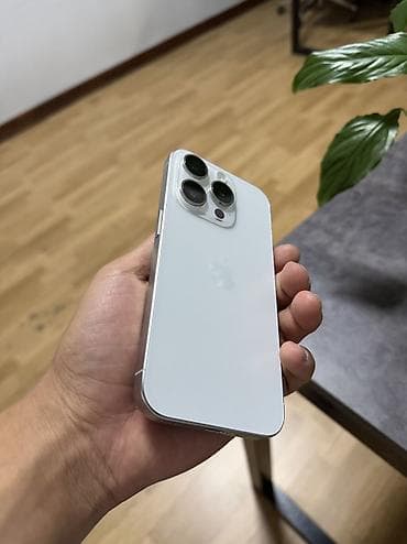 black xbox: IPhone 15 Pro, Б/у, 256 ГБ, White Titanium, Чехол, Кабель, Коробка, 98 % — 1
