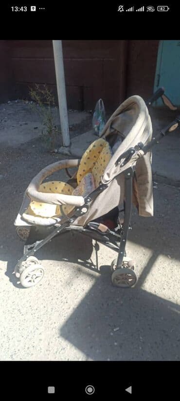 где купить детский батут: Коляска, Б/у — 1