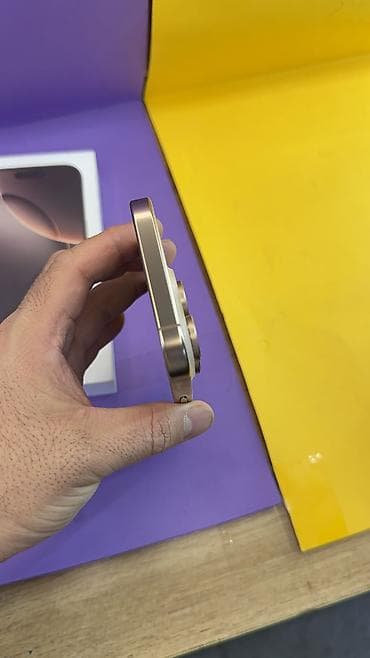 бэушный iphone: IPhone 16 Pro, Б/у, 256 ГБ, Коробка, 99 % — 5