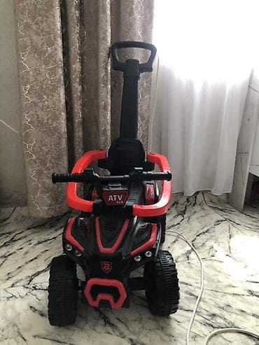 Детский мир: Детский квадроцикл-каталка ATV 4x4 - Тип: детская каталка-квадроцикл — 1