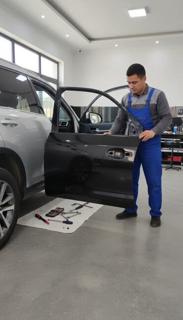 авто крепежи: Дверь Передняя левая Lexus, Б/у, Оригинал — 2