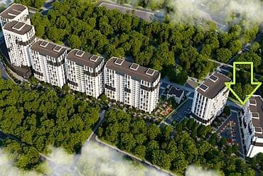Квартиры: 2 комнаты, 74 м², Южная Магистраль Элитка, 9 этаж, ПСО (под самоотделку) — 6