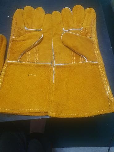 перчатки рабочий: Краги/перчатки из спилка (замши) для работы и высоких нагрузок. для — 3