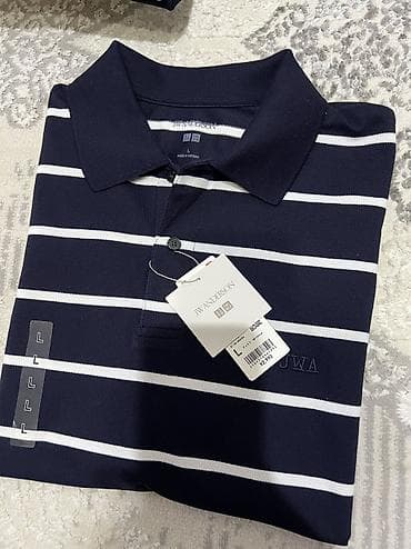 оптом платок: Мужская футболка, L, Uniqlo, Новый — 2