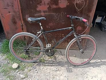 электроный веласипед: Городской велосипед на 26" колесах - Рама: стальная, классическая — 1