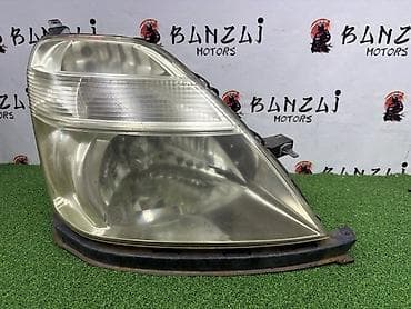 вампер стрим: Передняя правая фара Honda 2003 г., Б/у, Оригинал, Япония — 5